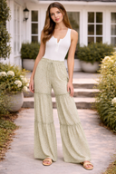Sunset Stroll Floral Palazzo Pants