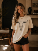 Western Skull Graphic Tee