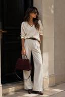 Zayna Suede Satchel