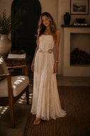 Sweetheart Concho Ring Chain Belt