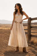 Sweetheart Concho Ring Chain Belt