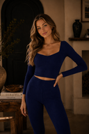 Niki Biki - Peak-A-Boo, Sweatheart Crop Top