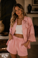 Sweet Stitch Button Down