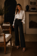 Luxe Satin Glow Blouse