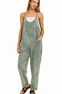 Gold Coast Mineral Washed Jumpsuit Overalls