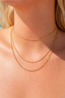 Loop Cable Chain Necklace