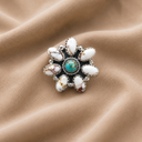 Moonflower Bloom Gemstone Ring