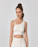 Asymmetrical One Shoulder Active Crop Top