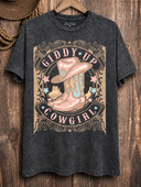 Giddy Up Cowgirl Graphic Tee