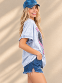 Free Bird Mineral Washed Tee