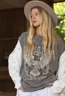 World Tour Rock N Roll Graphic Boyfriend Fit Tee