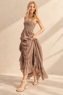 Twirl Away Tiered Maxi Dress
