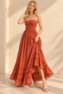 Twirl Away Tiered Maxi Dress