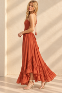 Twirl Away Tiered Maxi Dress