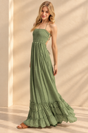 Twirl Away Tiered Maxi Dress