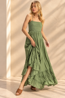 Twirl Away Tiered Maxi Dress