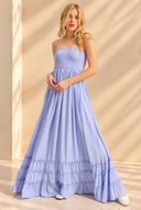 Twirl Away Tiered Maxi Dress