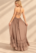 Twirl Away Tiered Maxi Dress