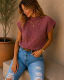 Harbor Haven Cable Knit Sweater Vest