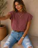 Harbor Haven Cable Knit Sweater Vest