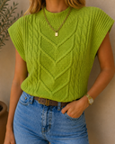 Harbor Haven Cable Knit Sweater Vest