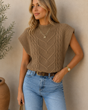 Harbor Haven Cable Knit Sweater Vest