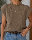 Harbor Haven Cable Knit Sweater Vest