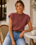 Harbor Haven Cable Knit Sweater Vest