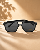 Desert Drive Tortoise Square Sunglasses
