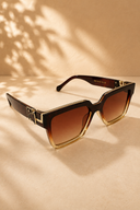 Square Gradient Oversized Sunglasses
