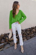 Sunlit Dreams Ribbed Cardigan