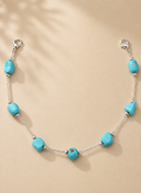 Turquoise Trail Trucker Hat Chain