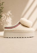 Bow-tiful Sherpa Slippers