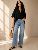Boardwalk Breeze Collared Blouse
