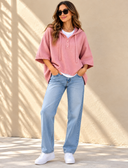 Easygoing Hooded Cape