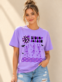 Spooky Season Disco Skeleton Graphic Tee