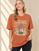 Rock N Roll Worldtour Vintage Graphic Top