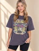 Rock N Roll Worldtour Vintage Graphic Top