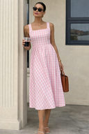 Breezy Stripe Midi Sundress