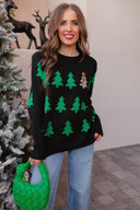 Frosted Pines Christmas Tree Sweater