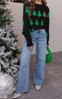 Frosted Pines Christmas Tree Sweater