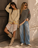 Classic Oversized Stripe Sweater