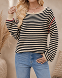Classic Oversized Stripe Sweater