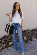 The It Jean! Wide Leg Kancan Jean-Jeans-Rae Collective, Women's Online Fashion Boutique Located in Phoenix, Arizona (Scottsdale Area)