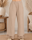 Coastal Ease Wave Hem Pants