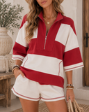 Color Block Tennis Lounge Set