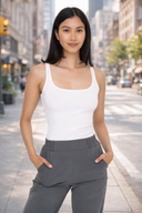 S-3X Mono B Square Neck Every Day Tank