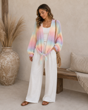 Cotton Kandy Long Knit Cardigan
