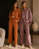 Cotton Wide Leg Pants