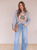 Count Your Blessings Deviled Eggs Graphic Sweatshirt